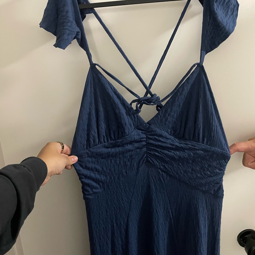 Free People Louisa Maxi Dress Size Large - Picture 8 of 8